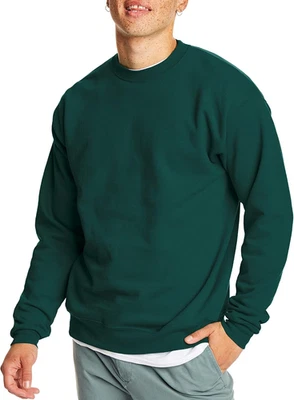 Hanes Men's Ecosmart Fleece Pullover Crewneck Sweatshirt - Image 1 of 4