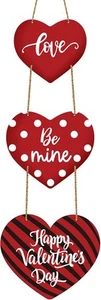 Valentines Day Wreath Heart Door Decorations Wall... - Picture 1 of 7