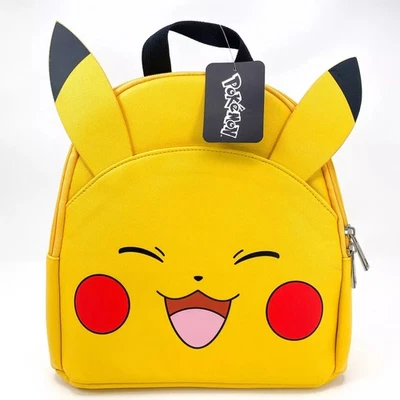 Pokemon Pikachu Mini Backpack Bioworld Official NEW FREE US SHIPPING - Image 1 of 4