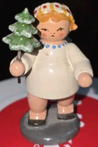 KWO Olbernhau Kurzrockengel. Erzgebirge blaue Flügel * Weihnachten *.. - Bild 1 von 4