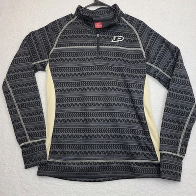 Colosseum Purdue Boilermakers 1/4 Zip Sweater Womens XL Golf Pullover - Image 1 of 4