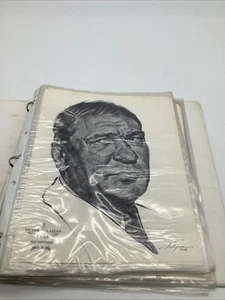 Vtg Large Lot Movie Star Portraits by Volpe Academy Award Winners - Picture 1 of 21