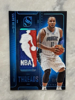 Parche Jumbo 2024 Panini Silhoutte Glen Davis Logoman 5/5 Juego Usado #FREEBIGBABY Foto 1 de 2