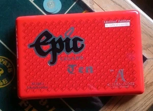 #0659/1000 Limited Edition Bright Red "AJ Fernandez Epic" Wooden Cigar Box  - Picture 1 of 6