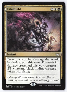 Inkshield R Commander: Duskmourn: House of Horror 221 casi nuevo - Imagen 1 de 2