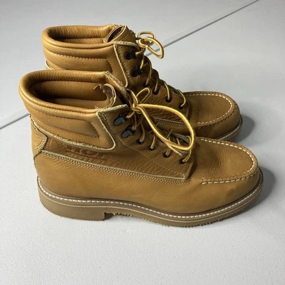 Botas de Trabajo Dexter Hechas en EE. UU. Resistentes Exterior ROF Senderismo Para Hombres Talla 9.5 Anchas Foto 1 de 4