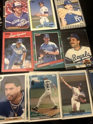 Luis Antonio Aquino Baseball Cards You Choose The Card Royals Blue Jays Marlins  - Image 1 of 2