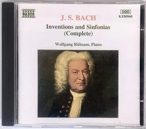 BACH INVENTIONS AND SINFONIAS RUBSAM CD NAXOS - Imagen 1 de 2