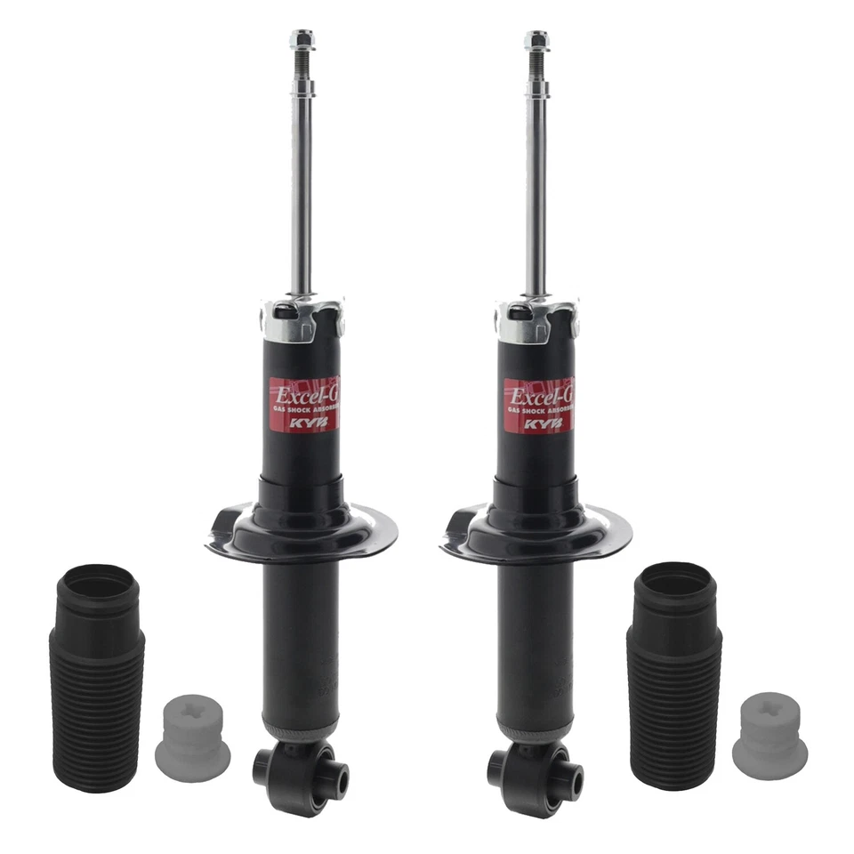 KYB Excel-G Rear Suspension Struts and Bellows Boots Kit For Subaru WRX STI AWD - Image 1 of 1