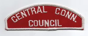 Central Conn. Council RWS, rot-weißer Streifen, gerollte Ausführung, neuwertig! - Bild 1 von 1