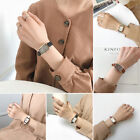 Women Fashion Retro Simple Chic Quartz Watch Leather Strap Rectangle Watch