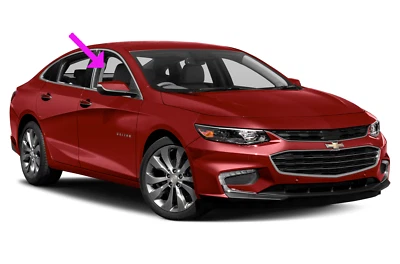For 2016-24 Chevrolet Malibu Passenger/Right Front Door Window Glass Laminated Foto 1 de 4
