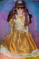 Antique Schoenau & Hoffmeister Bisque Doll Leather Body