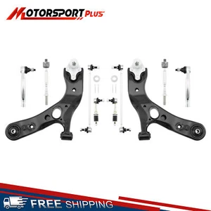 12PCS Front Lower Suspension Kit Control Arms Assembly For 2006-2018 TOYOTA RAV4 - Picture 1 of 20