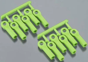 RPM 80514 Long Rod Ends (Green) for Traxxas Vehicles - Picture 1 of 1