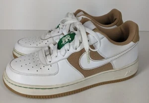 Nike Air Force 1 '07 Cloverdale Park~mens 9.5~Sneakers Shoes White Beige - Picture 1 of 9