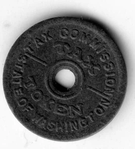 Verkaufssteuer; Washington 14 Cent oder weniger 1941 - Bild 1 von 2