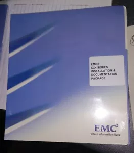 EMC CX4 Series Installation & Docmentation Package 100-562-708 Sealed/FREE SHIP! - Picture 1 of 1