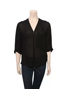 HELMUT LANG Bluse mit Knopfleiste (Größe S) - Bild 1 von 2