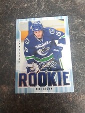 Upper Deck MVP 2008-09 Rookie Mike Brown RC Card# 318