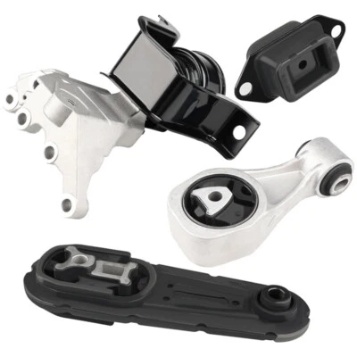 Fit For 2013-2016 Nissan Sentra 1.8L Auto A4360 4x Engine Motor & Trans Mount Foto 1 de 4