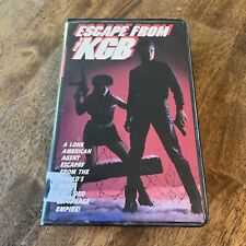 VERY RARE - Escape From The KGB - VHS CLAMSHELL - FREE SAME DAY SHIPPING