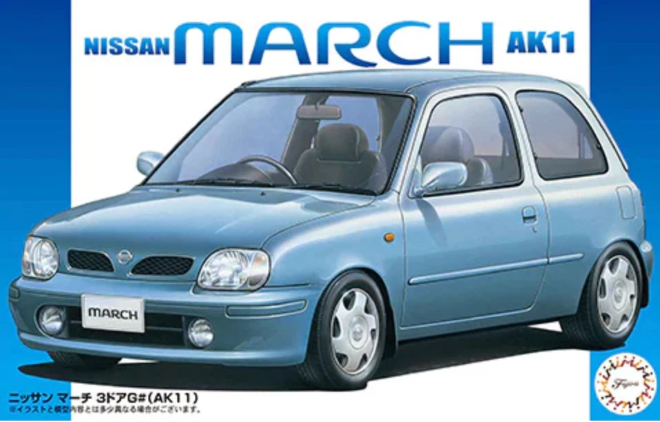 1/24 NISSAN MARCH AK11 3 DOOR FUJIMI 046617 - Immagine 1 di 1