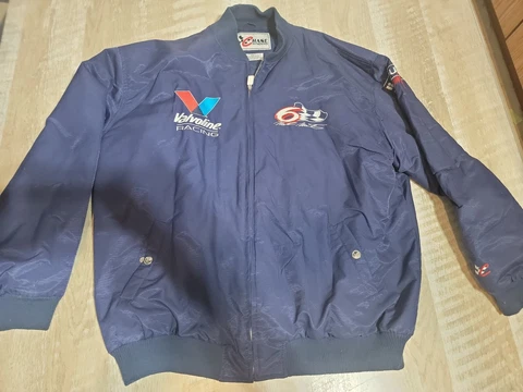 Chase authentics Mens Rouch Racing NASCAR Nylon Jacket blue  XXL  Mark Martin Cover