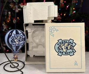 Danbury Mint UNC Carolina Tar Heels Christmas HOT AIR BALLOON Ornament: NCAA - Picture 1 of 11