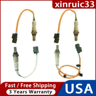 Set Of 4 Oxygen Sensor Up+Down For 2016-2020 Honda Pilot 2014-2020 Acura MDX RLX - Image 1 of 4