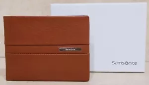 SAMSONITE SERIES 1000 COGNAC GELDBÖRSE PREISLISTE €.58,00 NEU (11) - Bild 1 von 2