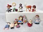 Mini People Babies Lot Doll House Diorama Pilgrim Grandma Football Baseball Boy