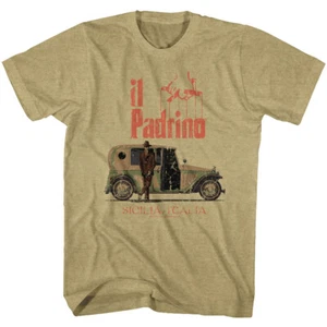 The Godfather Movie Il Padrino Sicilia Icalia Don Corleone Men's T Shirt - Picture 1 of 5