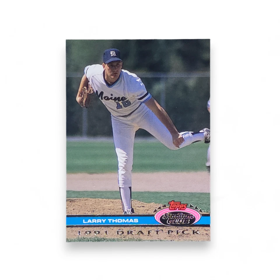 1991 Topps Stadium Club Skydome - #186 Larry Thomas (RC) - Image 1 of 2