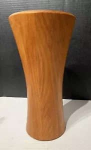 SELTENE JENS QUISTGAARD DANSK JHQ TEAK VASE mit EINSATZ 12,5" - Bild 1 von 12