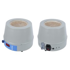 Digital Elektrisch Rühren Temperaturregler Magnetrührer Heizmantel Set 1L 530W