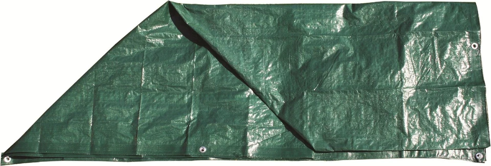 Folha de base 8' x 6' fácil de limpar barraca durável à prova d'água ilhós folha de chão - Imagem 1 de 1