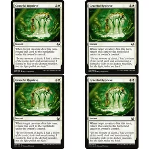 4 x GRACEFUL REPRIEVE Modern Masters 2017 mtg NM White - Instant Com - Bild 1 von 1