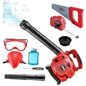 Bubble Leaf Blower for Toddlers - Upgrade Kids Bubble Machine with Red - Picture 1 of 7