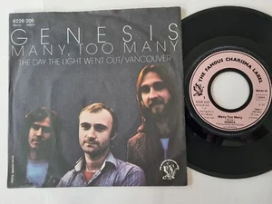 Genesis - Many, too many 7'' Vinyl Germany - Picture 1 of 5