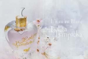 Pubblicité papier -advertising paper - L'Eau en Blanc de Lolita Lempicka 2 pages - Foto 1 di 1