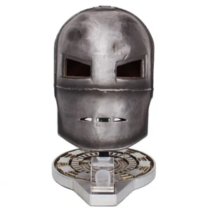 New HCMY All Metal Early generation Iron Man MK1 1:1 Helmet Wearable Prop Toys - Picture 1 of 18
