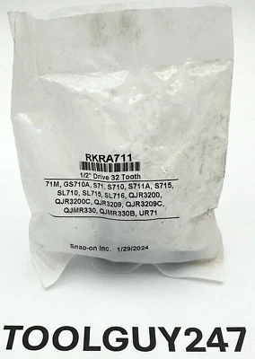 Kit de reparación de trinquete de accionamiento SNAP ON EE. UU. 32 dientes 1/2" S71 S710 S715 SL710 RKRA711 Foto 1 de 4