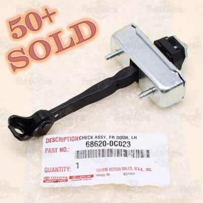 68620-0C023/0C022 Nuevo OEM Toyota 2008-2020 Tundra Sequoia Puerta Delantera Izquierda Comprobación Foto 1 de 4