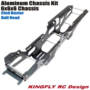New Aluminum 6X6 Chassis kit for TAMIYA Clod buster/bull head - Picture 1 of 14