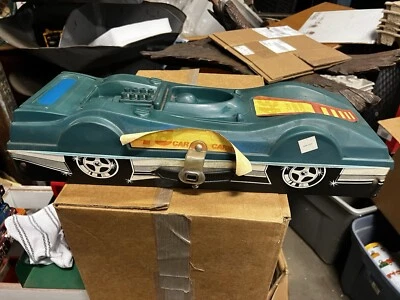 Caja de cerillas oficial de colección 1980 para 48 coches diseño de coche verde Foto 1 de 4