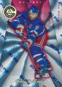 1997-98 Totalmente Certificato Rosso Platino #36 BRIAN LEETCH - New York Rangers - Foto 1 di 1