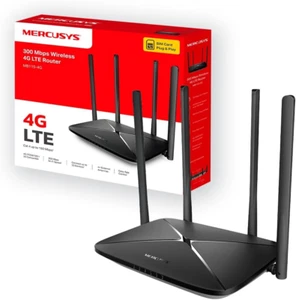MB115-4G Router Wifi Con Sim, 4 Antenne Ad Alto Guadagno, 4G LTE Wireless 300Mbp - Foto 1 di 11