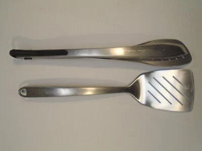 JUEGO BARBACOA TAYLOR HEAVY DUTY 2 PIEZAS ACERO INOXIDABLE SIN USAR PERFECTO Foto 1 de 4