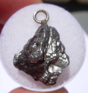 4.33 grams CAMPO DEL CIELO METEORITE polished charm pendant for a necklace + COA - Picture 1 of 1